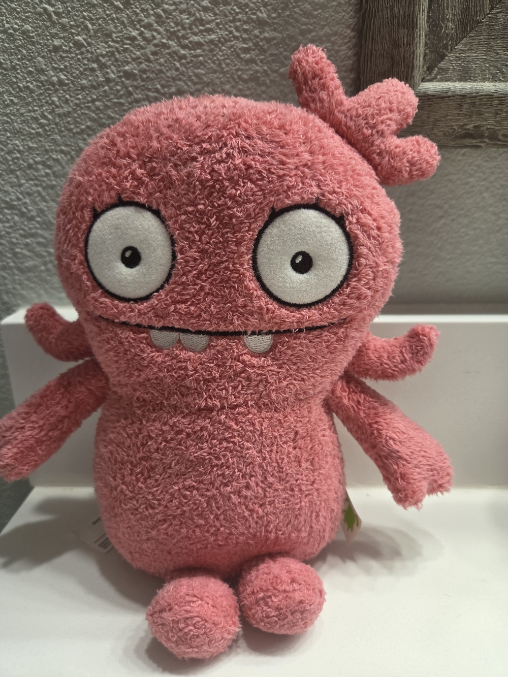 Ugly Doll Pink Plush Moxy Toy for Kids - Soft Cuddly Comfort